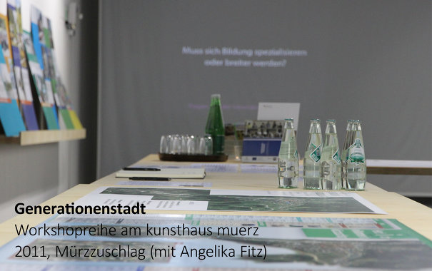 Workshopreihe  Generationenstadt, mit Angelika Fitz